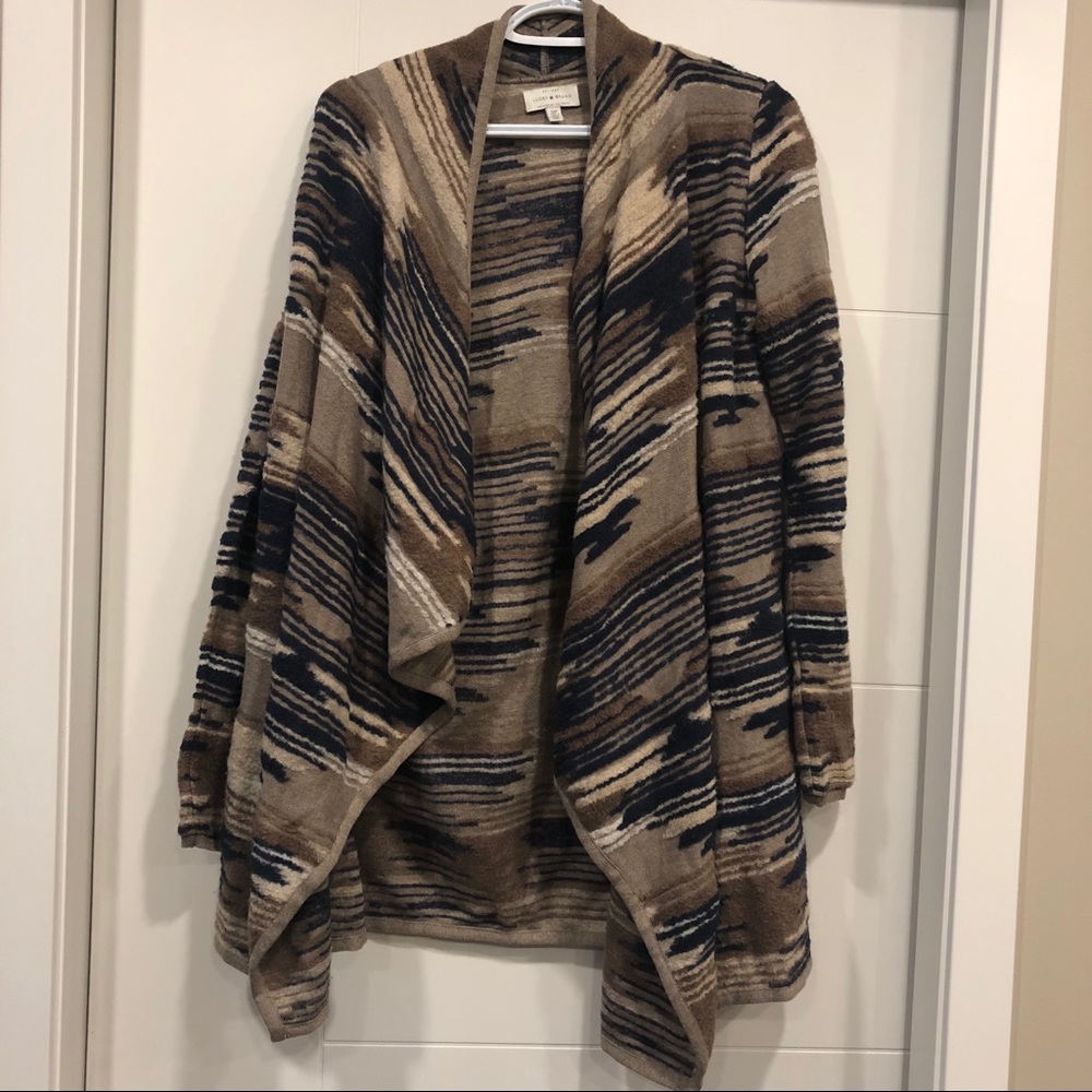 Lucky Brand Cozy Open Cardigan Size S